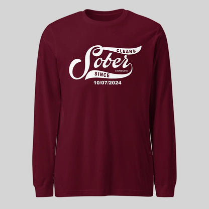 Long Sleeve Sober Sober T Shirt product photo (view 10)