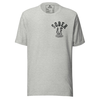 Sober AF Sober T Shirt product photo (view 10)