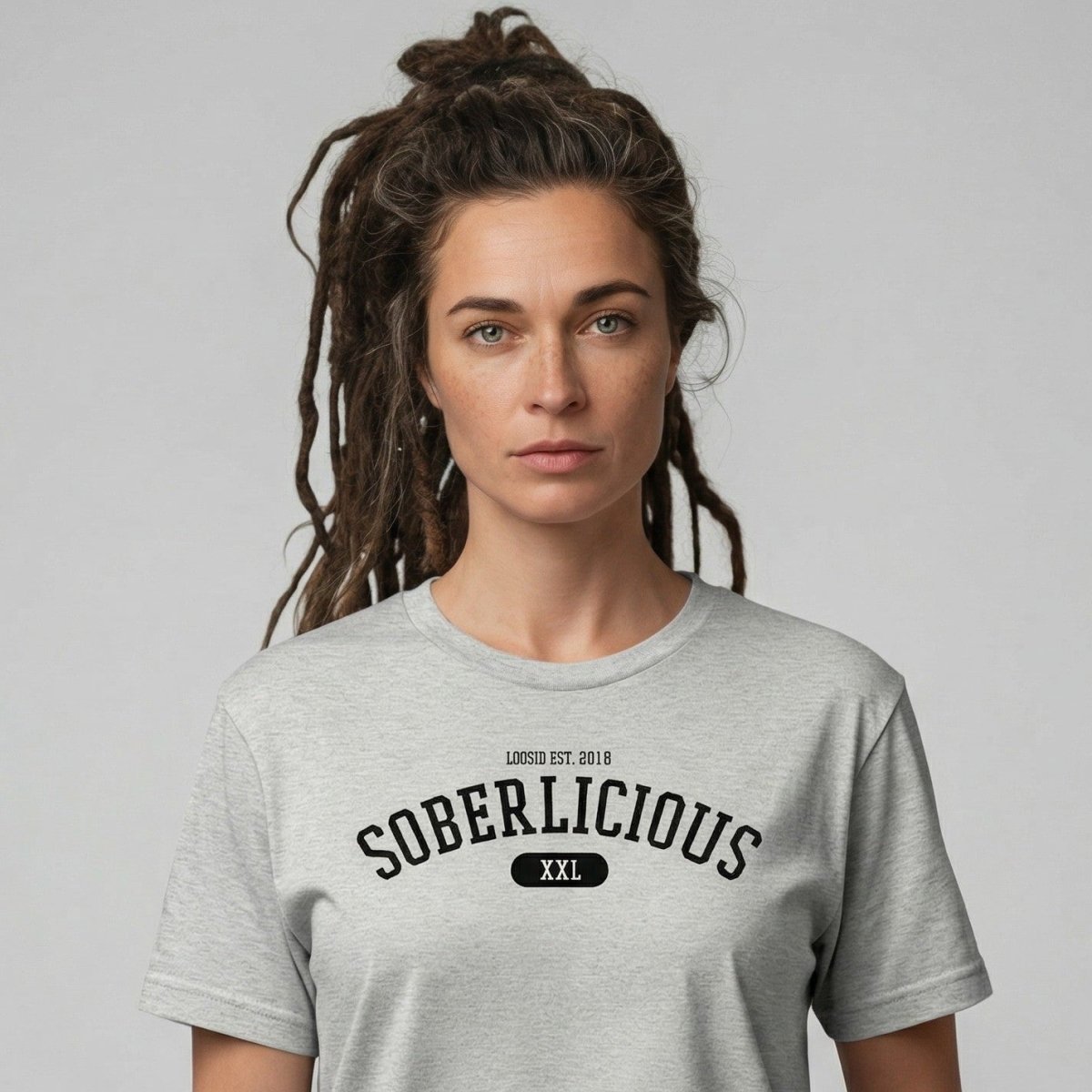 Vintage Soberlicious Sober T Shirt fit detail (view 9)