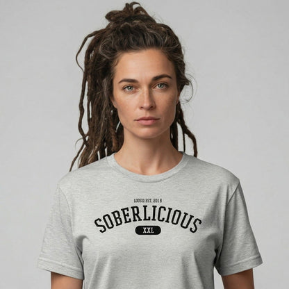 Vintage Soberlicious Sober T Shirt fit detail (view 9)