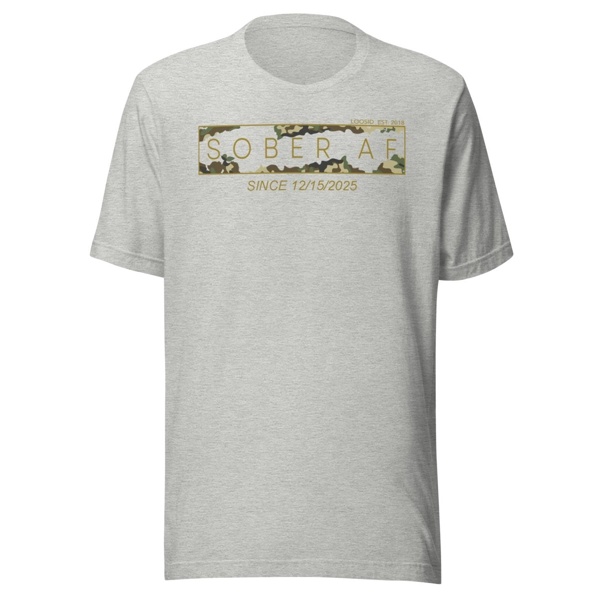 Sober AF Sober T Shirt packaging detail (view 8)