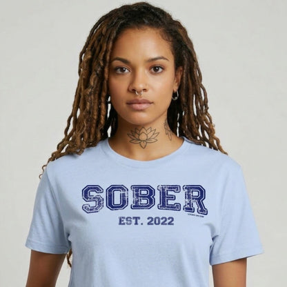 Sober Women's Recovery Is Possible Sober T Shirt lifestyle view (view 15)
