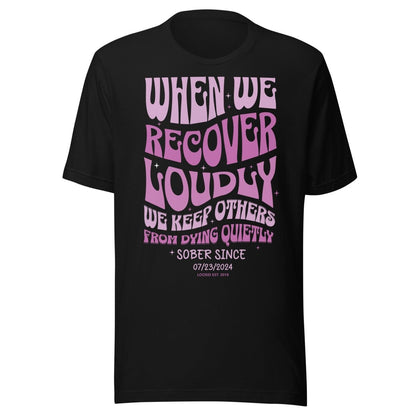 premium sober t shirt merchandise image