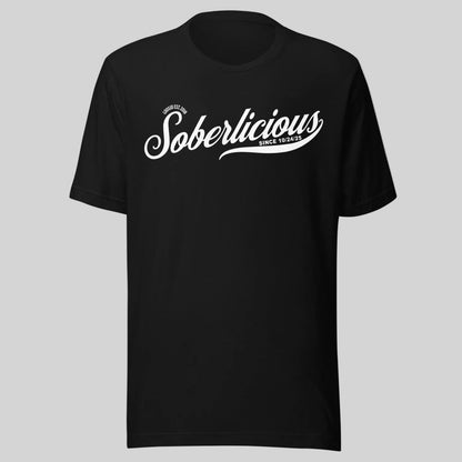 Soberlicious Sober T Shirt featuring the design (view 21)