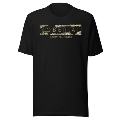 Loosid Sober AF Sober T Shirt featuring the design