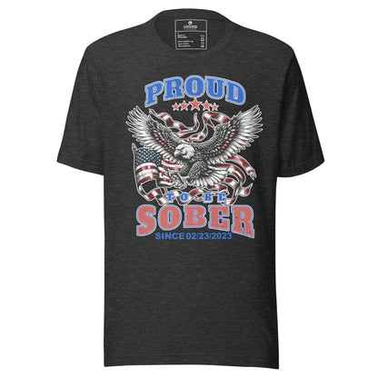 Sober T Shirt that inspires confidence and pride in recovery
