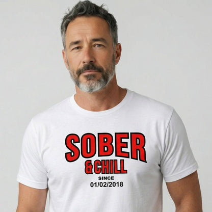 Sober and Chill Sober T Shirt packaging detail (view 18)