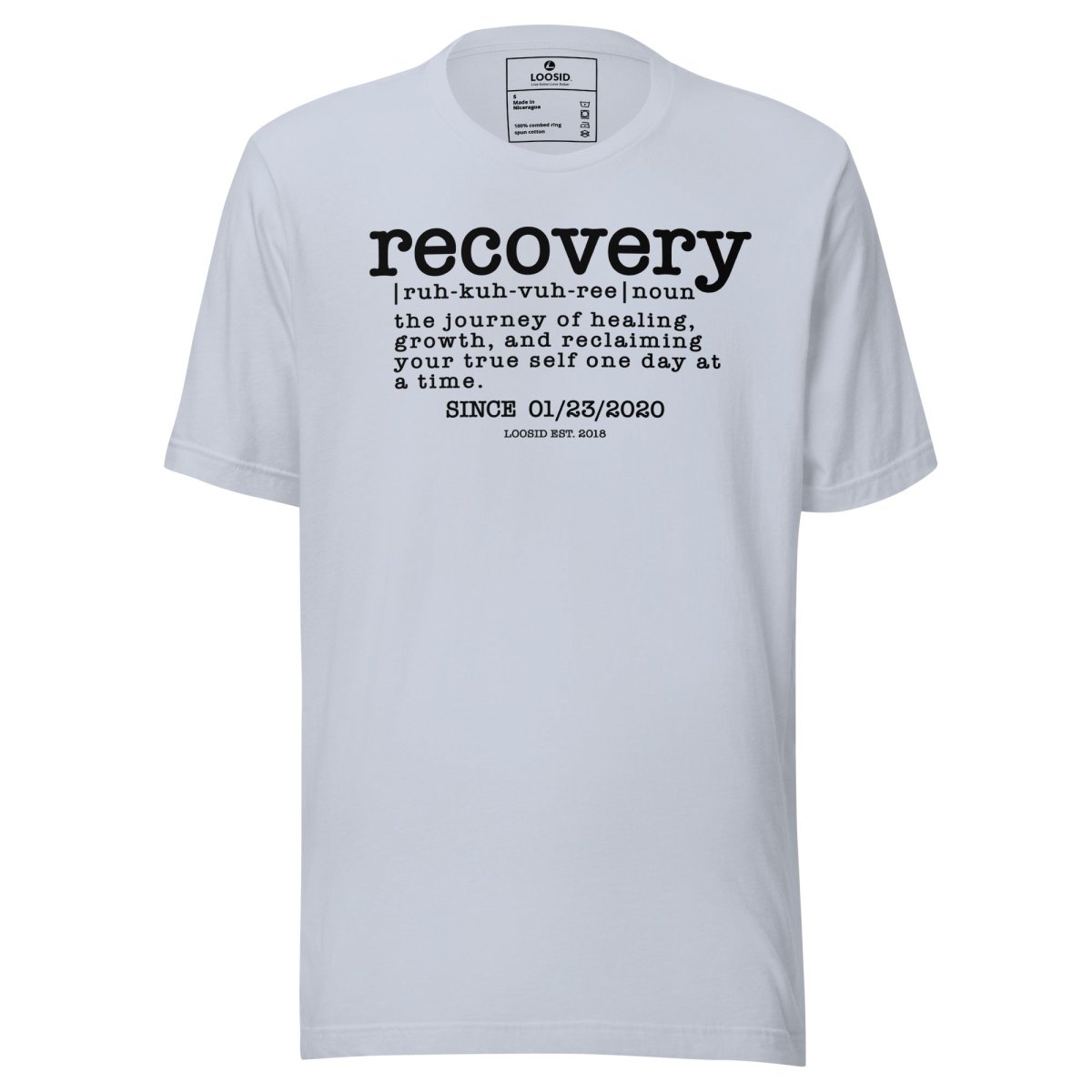 Recovery definition women Sober T Shirt featuring the design (view 11)