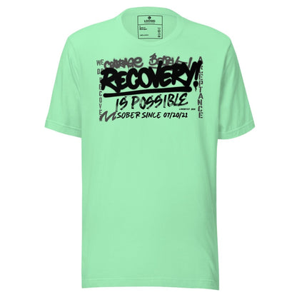 sober t shirt wearable reminder of strength and hope