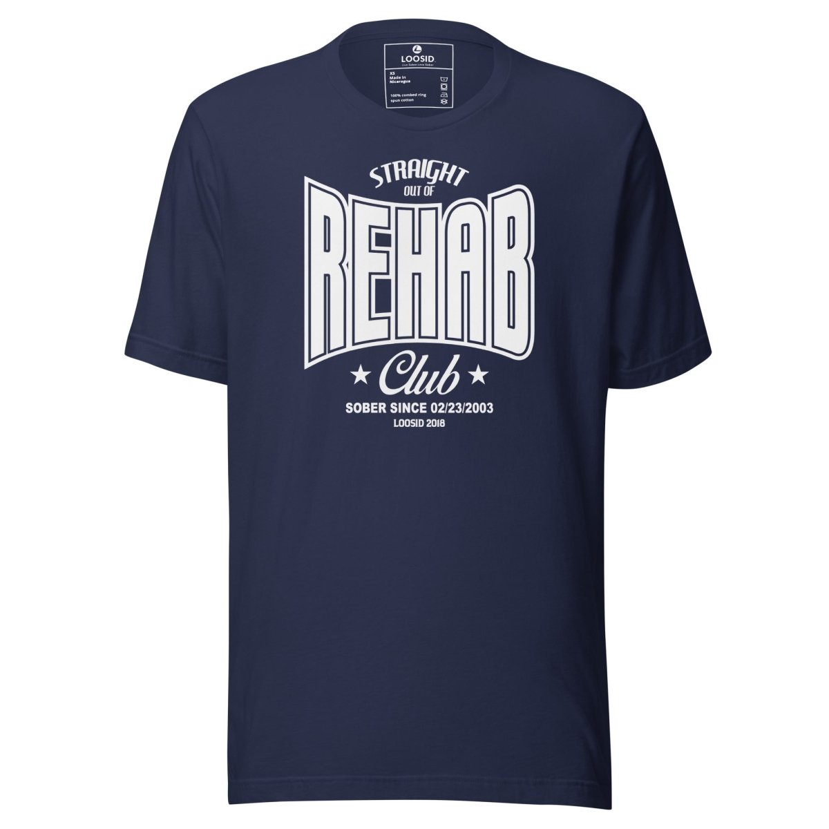 Rehab Sober T Shirt lifestyle view (view 5)