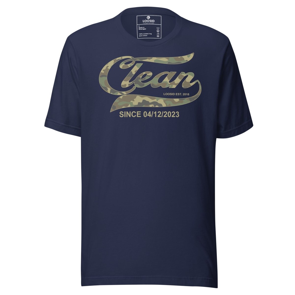 Recovery Date Men's Sobriety Sober T Shirt lifestyle view (view 5)