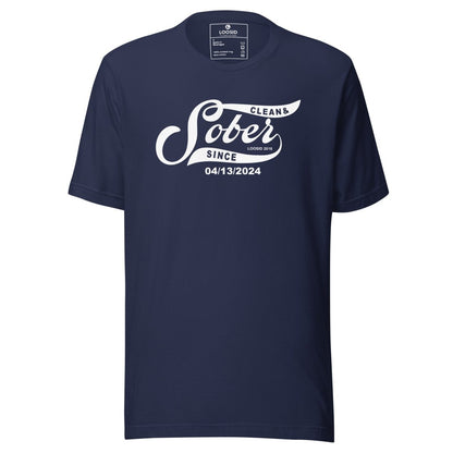 Sober Since Sober T Shirt lifestyle view (view 5)