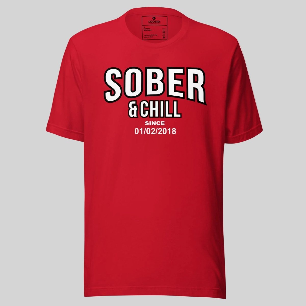 Sober and Chill Sober T Shirt product photo (view 20)