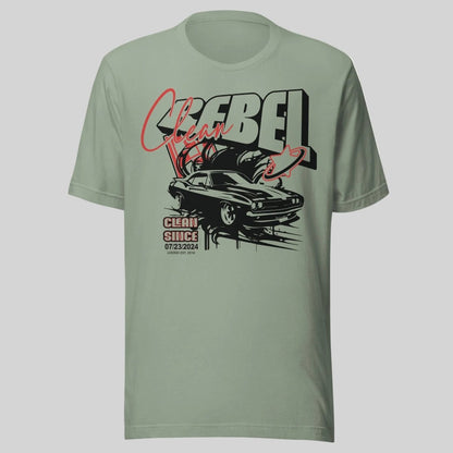 Clean Rebel Sober T Shirt back view (view 17)