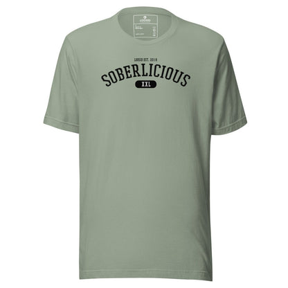 Vintage Soberlicious Sober T Shirt lifestyle view (view 5)