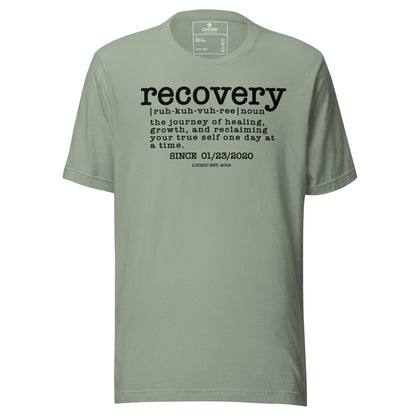 Recovery definition women Sober T Shirt lifestyle view (view 5)