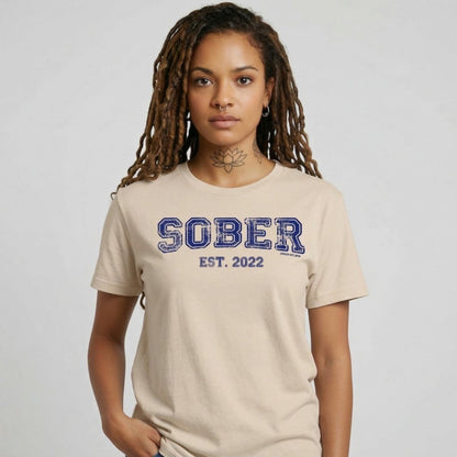 Sober Women's Recovery Is Possible Sober T Shirt fit detail (view 19)
