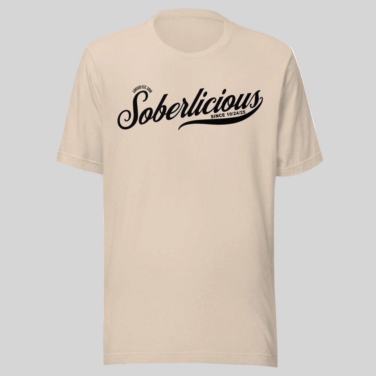 Soberlicious Sober T Shirt lifestyle view (view 15)