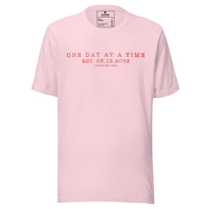 One Day At a Time Sober T Shirt product photo (view 20)