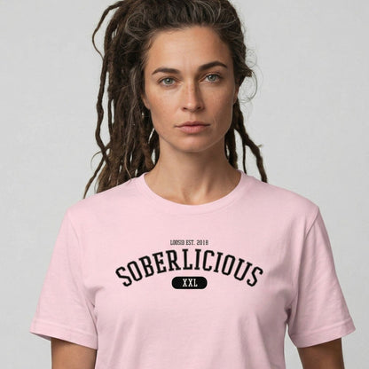 Vintage Soberlicious Sober T Shirt lifestyle view (view 15)