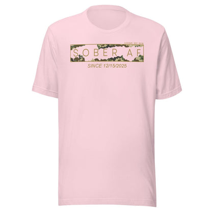Sober AF Sober T Shirt graphic detail (view 14)