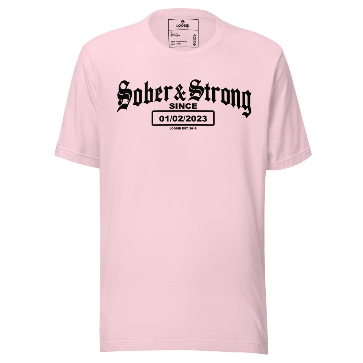Sober & Strong Sober T Shirt product photo (view 20)