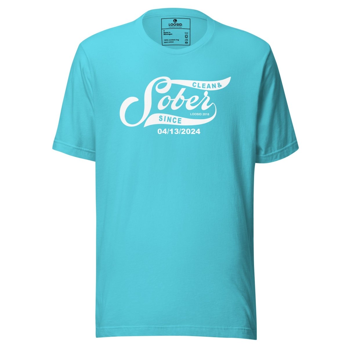 Sober Since Sober T Shirt packaging detail (view 8)