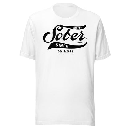 sober t shirt casual fashion for sober confidence