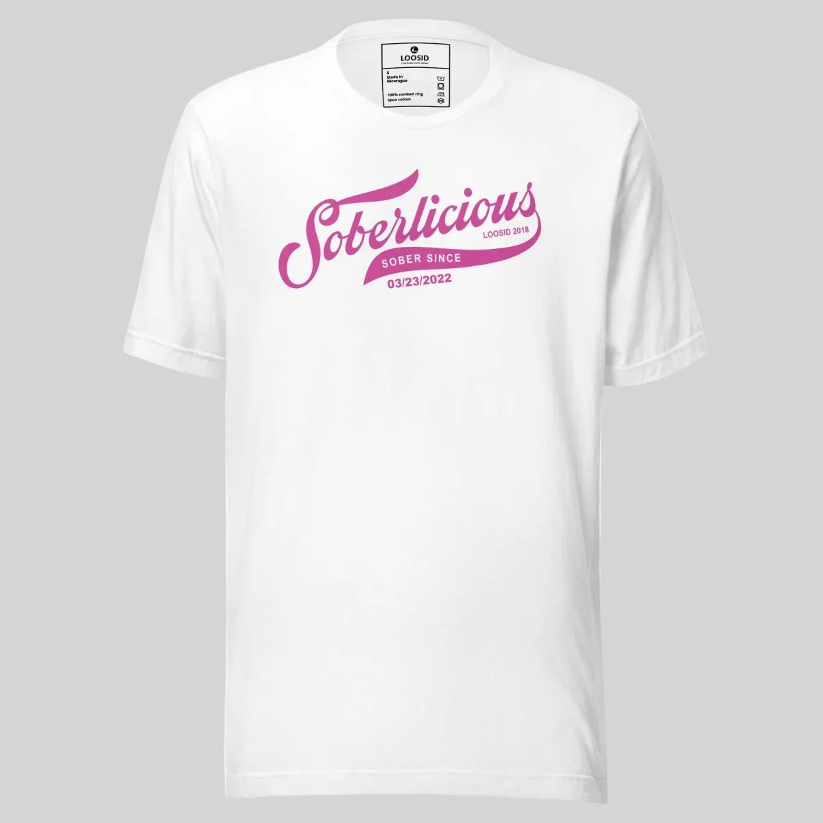 Soberlicious Sober T Shirt lifestyle view (view 5)