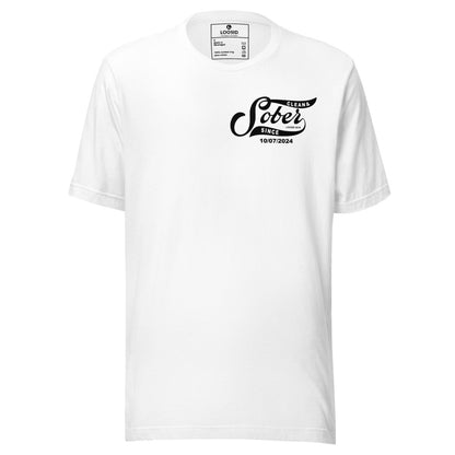 Sober Since Sober T Shirt packaging detail (view 8)
