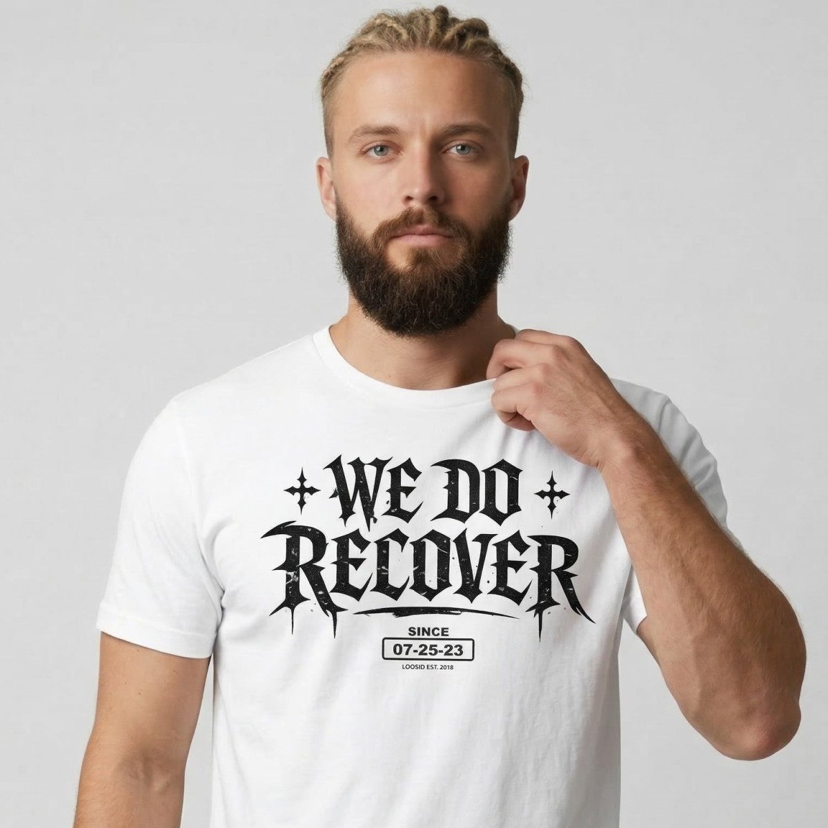 We Do Recover Men's Personalized T-shirt