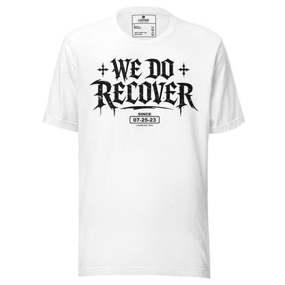 We Do Recover Female Sober T Shirt lifestyle view (view 5)