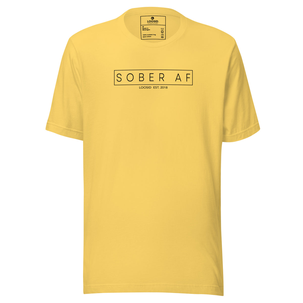 Recovery-inspired Sober T Shirt for strength, resilience, and hope