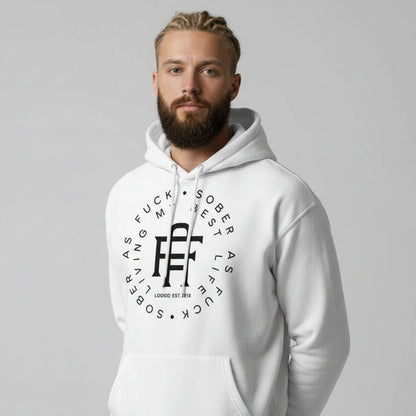 Living My Best Life Sober Recovery Hoodie side view (view 26)