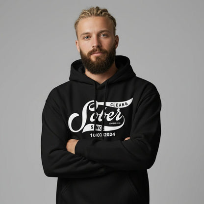 Recovery Hoodie | Sober Since Unisex Hoodie with Custom Sobriety Date