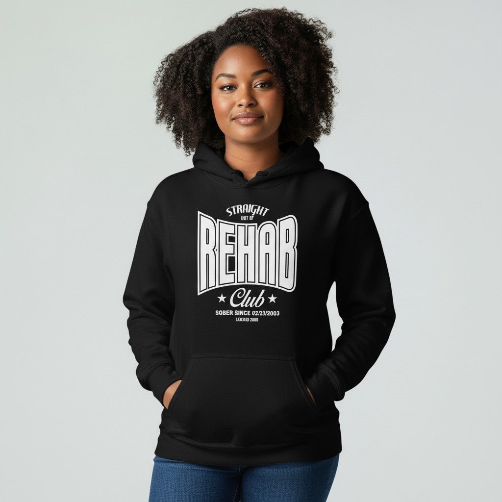 Recovery Hoodie | Women's Rehab Hoodie with Personalized Date