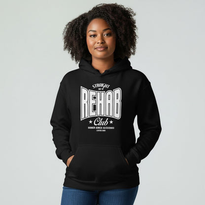 Recovery Hoodie | Women's Rehab Hoodie with Personalized Date