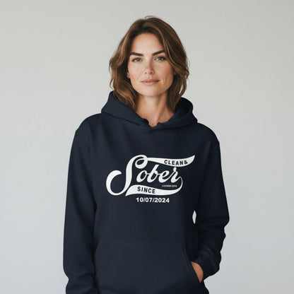 Recovery Hoodie | Sober Since Unisex Hoodie with Custom Sobriety Date