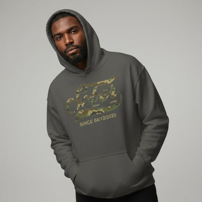 Recovery Hoodie | Sober Since Camo Hoodie with Personalized Date