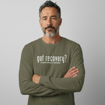 Got Recovery Long Sleeve Sober T Shirt packaging detail (view 18)
