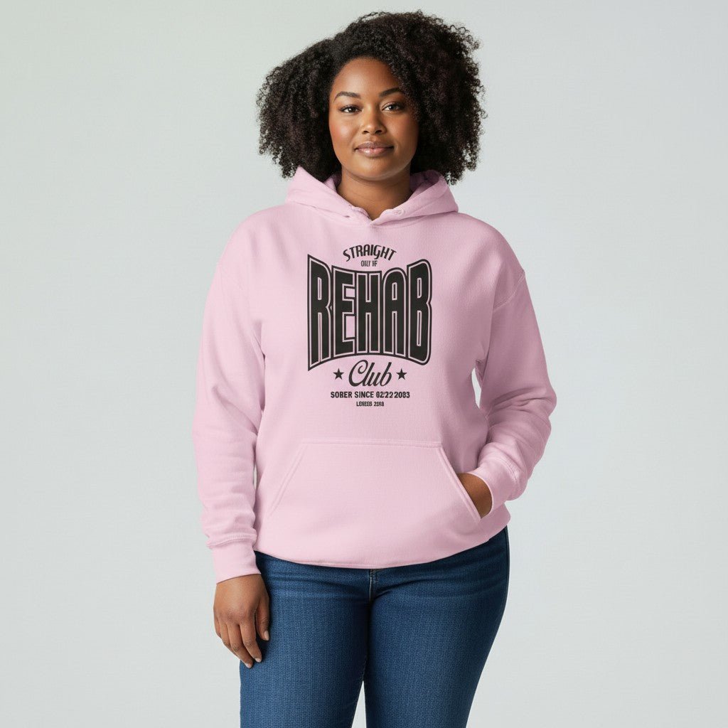 Recovery Hoodie | Women's Rehab Hoodie with Personalized Date