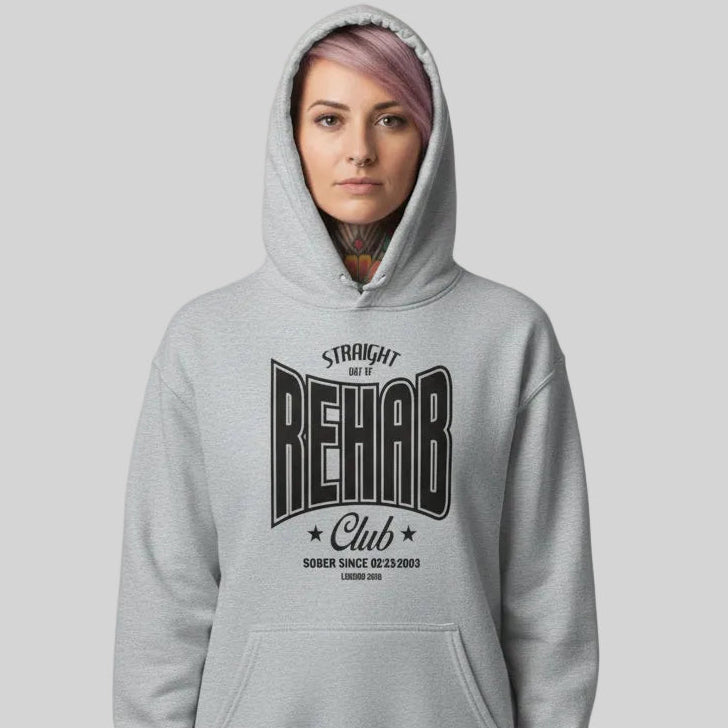 Recovery Hoodie | Women's Rehab Hoodie with Personalized Date