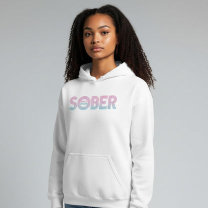Recovery Hoodie | Retro Sobriety Date Hoodie with Personalized Date