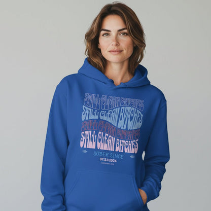 Recovery Hoodie | Still Clean-B Custom Recovery Date