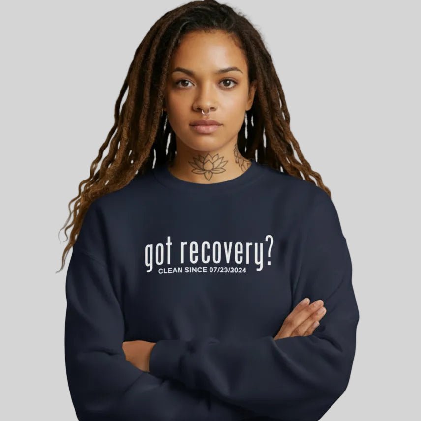 Got Recovery Women's Sobriety Recovery Hoodie back view (view 7)