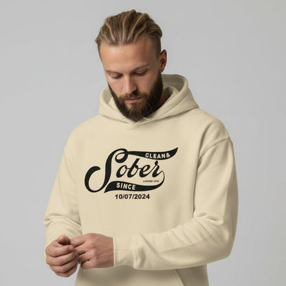 Recovery Hoodie | Sober Since Unisex Hoodie with Custom Sobriety Date