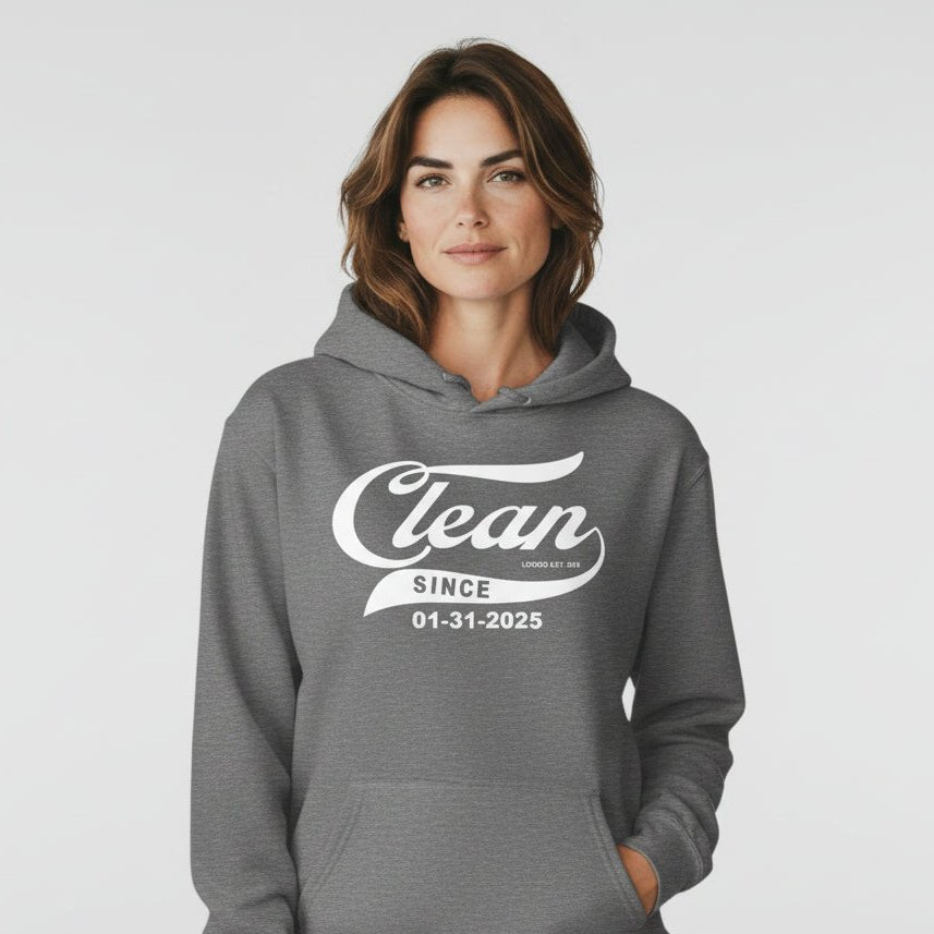 Recovery Hoodie | Women’s Clean Since Sober Hoodie