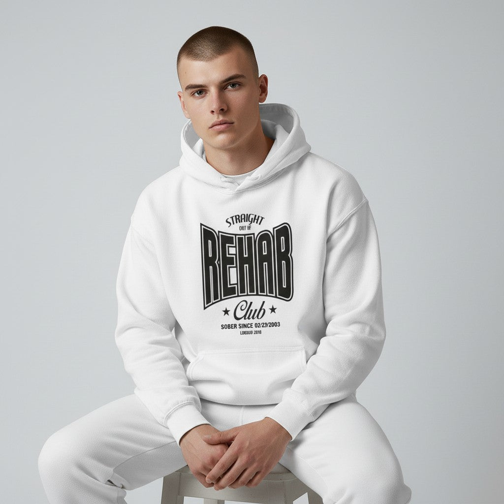 Recovery  Hoodie | Rehab Unisex Hoodie with Personalized Date