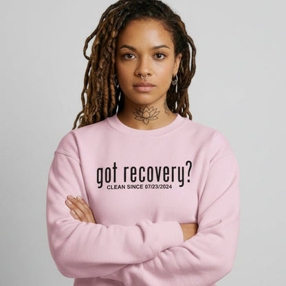 Got Recovery Women's Sobriety Recovery Hoodie fit detail (view 29)