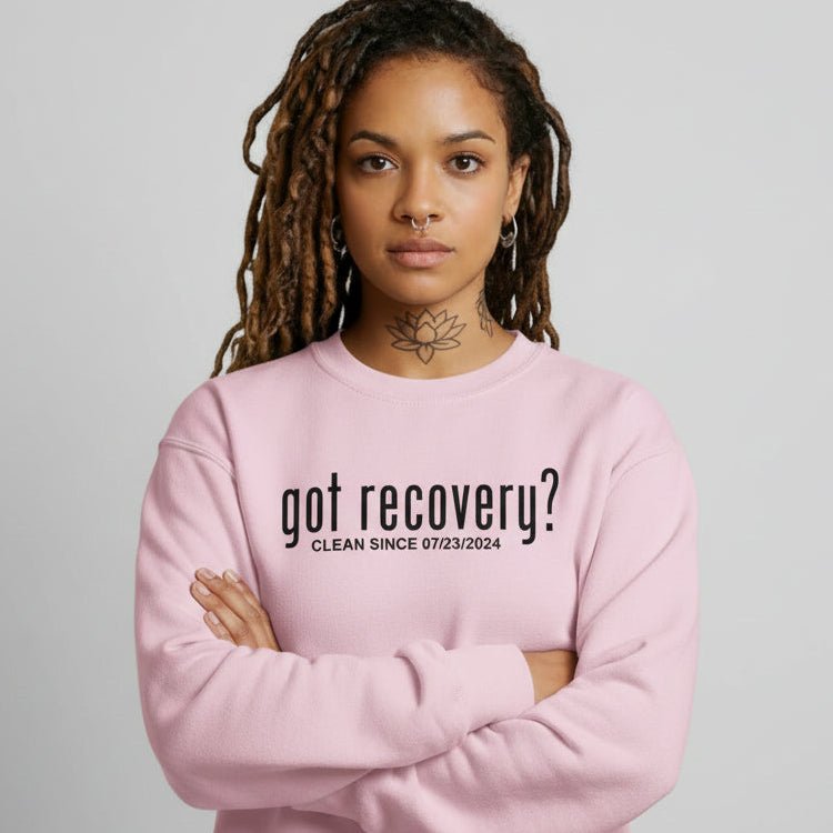 Got Recovery Women's Sobriety Recovery Hoodie fit detail (view 29)